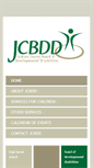 Mobile Screenshot of jcbdd.org