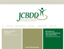Tablet Screenshot of jcbdd.org